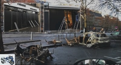 Society - The impact of yellow vests on motorcycle shops in Paris - How motorcycle shops are reacting to the yellow vests movement in Paris