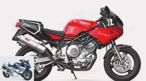 Comparison test Honda CB 650 F, Yamaha TRX 850, Suzuki SV 650 S and Yamaha MT-07