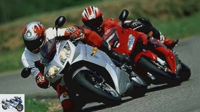 Comparison test: Honda CBR 600 RR, Triumph Daytona 600