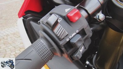 Comparison test Honda Fireblade (2016) and Honda Fireblade (2017)