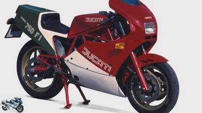 Cult bike Ducati 750 F1