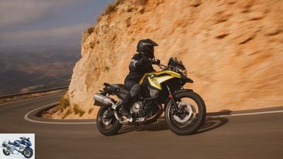 Driving report BMW F 750 GS model year 2018