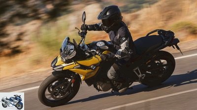 Driving report BMW F 750 GS model year 2018