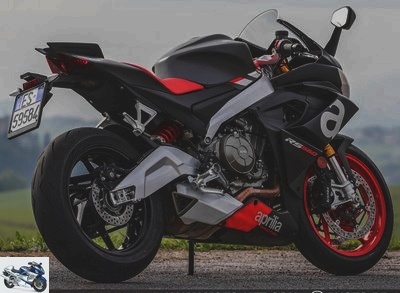 Sporty - Aprilia RS 660 test: half a portion for a full of sensations - RS 660 test page 1 - Aprilia does not do things by halves