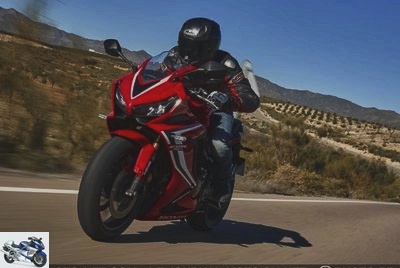 Sporty - 2019 CBR650R test: the new Honda has no shortage of R! - CBR650R test Page 2: details and photos captioned MNC