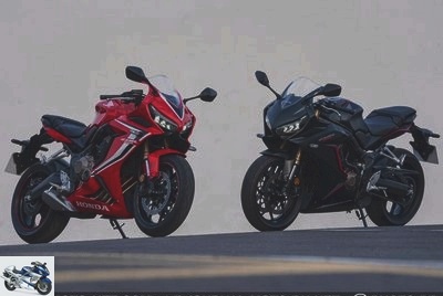 Sporty - CBR650R 2019 test: the new Honda has no shortage of R! - CBR650R test Page 2: details and photos captioned MNC