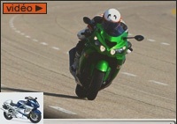 Sporty - Test of the new Kawasaki ZZR1400: at 300 km-h, and fast! - On the track, presto!