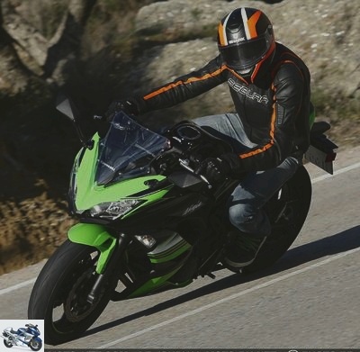 Sporty - Ninja 650 test: Kawasaki camouflages its road as a sporty - Ninja 650 test page 1 - The ER-6f replaced by a Ninja 650