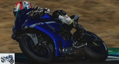 Sporty - Test Yamaha R1 and R1M 2020: damn good shot ... and hefty extra cost! - R1 2020 test page 4: Technical sheet