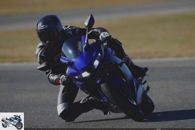 Sportive - Test Yamaha YZF-R125 2019: A hell of a cost for young bikers - Test YZF-R125 2019 Page 2: details in captioned photos