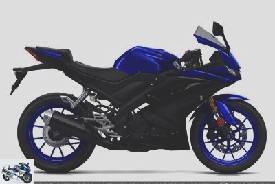 Sportive - Test Yamaha YZF-R125 2019: A hell of a cost for young bikers - Test YZF-R125 2019 Page 2: details in captioned photos