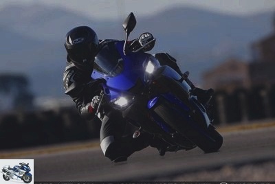Sportive - Test Yamaha YZF-R3 2019: the call of the big R - Test YZF-R3 2019 Page 2: details in photos captioned MNC