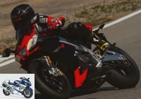 Sporty - The Aprilia RSV4 Factory takes the lion's share! - Aim for the summits starting from a blank sheet ...