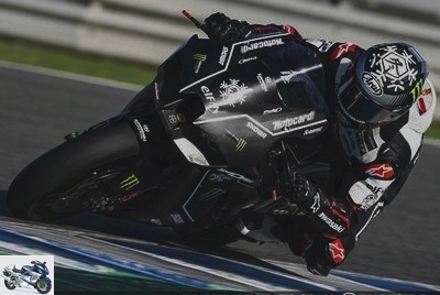 Sporty - The 2021 ZX-10RR points the end of its fairing to the WSBK tests in Jerez - Used KAWASAKI