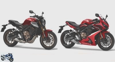 Sporty - Honda CB650R and CBR650R improve with Euro5 - Used HONDA