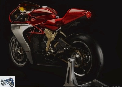 Sportive - MV Agusta launches the Superveloce 800 Serie Oro: watch out for your eyes! - Second hand MV AGUSTA