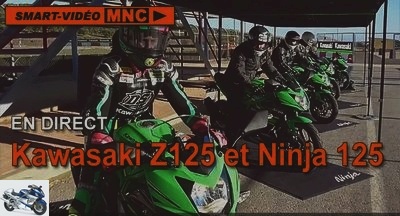 Sportive - Smart live video of the press launch of the Kawasaki Ninja 125 and Z125 - Used KAWASAKI