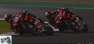 Offseason testing - 15 riders in the same second at MotoGP Qatar tests -