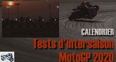 Offseason testing - 2020 MotoGP offseason testing schedule -