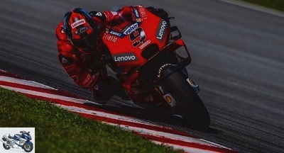 Offseason tests - Ducati power 4 for the last day of MotoGP testing at Sepang -