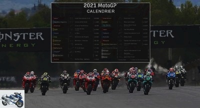 Offseason tests - The provisional 2021 MotoGP Grand Prix calendar -