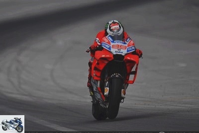 Offseason tests - Lorenzo (really?) Relativizes his first place in Sepang! - Used DUCATI