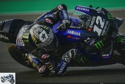 Offseason testing - Rossi in the shadow of other Yamaha at Qatar tests -