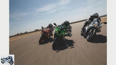 Comparison test: Honda CBR 600 RR, Kawasaki ZX-6R 636, Triumph Daytona 675