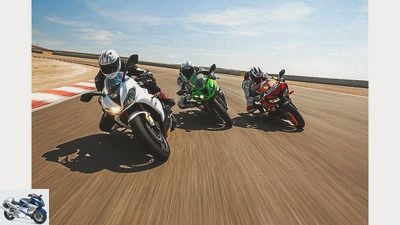 Comparison test: Honda CBR 600 RR, Kawasaki ZX-6R 636, Triumph Daytona 675