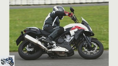 Driving report of the third model of the 500 series: Honda CB 500 X in the test