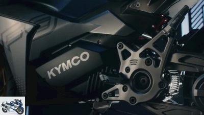 Kymco F9: Large electric scooter from Taiwan