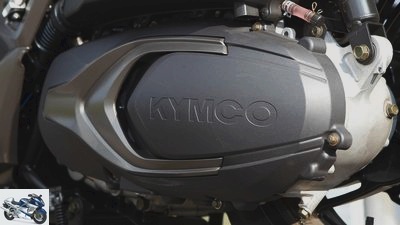 Kymco Xciting S 400i ABS in the driving report (2018)