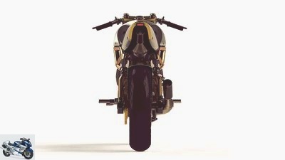 Langen Motorcycles: Cafe Racer with a 250cc two-stroke engine