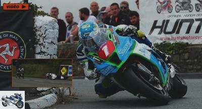 Tourist Trophy - Southern 100 2019: big highside of Dunlop, grand slam of Harrison -