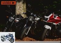 All Comparisons - Comparo CB1300S, Bandit 1250 and XJR1300: What Are These Last Sumos Worth? - On the way: Hadjime!