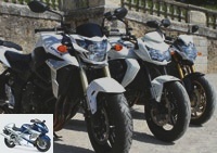 All Comparisons - Kawasaki Z750, Suzuki GSR 750 and Yamaha FZ8 Comparison Test: Roadster War - Yamaha FZ8 Spec Sheet