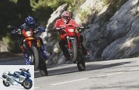 Comparison test KTM 990 Supermoto versus Ducati Hypermotard 1100