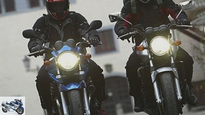 Comparison test of mid-range motorcycles