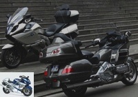 All Duels - BMW K1600GTL Vs Honda Goldwing: 6-cylinder in-line or flat? - The call of the road