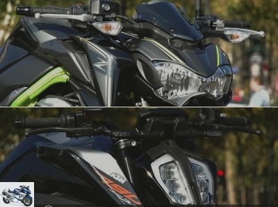 All Duels - Duel 35 kW: Kawasaki Z900 Vs KTM 790 Duke, recreation A2! - Duel Z900 Vs 790 Duke - Page 2: captioned photos