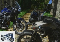 All Duels - Duel BMW F 700 GS vs Triumph Tiger 800: easy trails! - BMW F 700 GS technical sheet