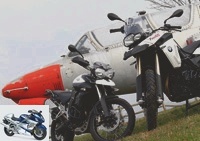 All Duels - Duel BMW F 800 GS Vs Triumph Tiger 800 XC: the English girl against her full sister - Like two drops of water