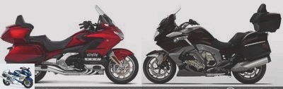All Duels - Duel BMW K1600GTL Vs Honda GoldWing 2018: cruising clashes ... - K1600GTL Vs GoldWing - page 3: Course changes