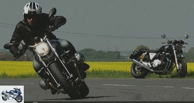 All the Duels - Duel BMW nine T Pure Vs Honda CB1100 RS: classic pleasures - Duel R Nine T Pure Vs CB1100 RS page 2 - Dynamics: sport suggested on the Honda, assumed on the BMW