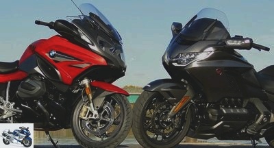 All the Duels - Duel BMW R1250RT Vs Honda GoldWing: New deal in Moto GT - R1250RT Vs GoldWing - page 2: Engines flat but raised