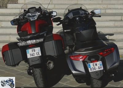 All Duels - Duel BMW R1250RT Vs Honda GoldWing: New deal in Moto GT - R1250RT Vs GoldWing - page 1: New duel for GT motorcycles