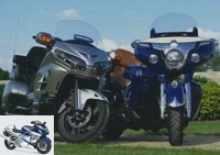 All Duels - Duel Goldwing Vs Roadmaster: carriages with agile feet! - Technical and commercial sheets
