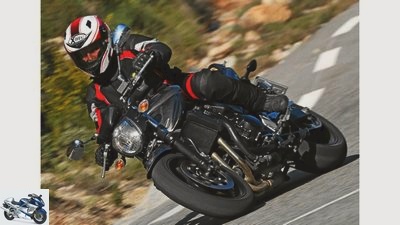 Comparison test: naked bikes BMW, Suzuki and Yamaha