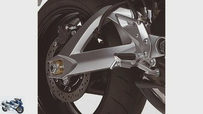 Comparison test of naked bikes from Japan