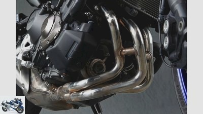 Comparison test of naked bikes with three-cylinder engines